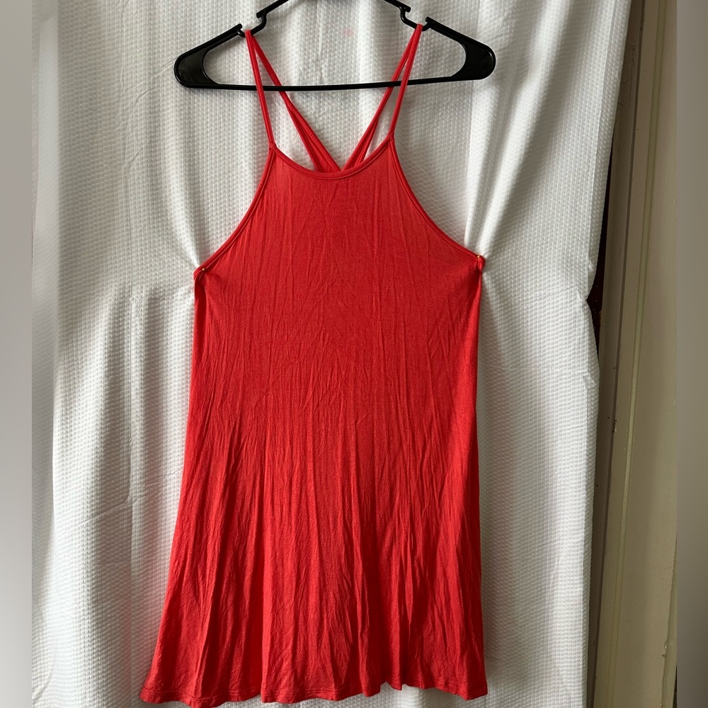 Cross back tank top